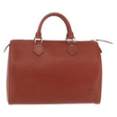 LOUIS VUITTON Epi Speedy 30 Hand Bag Brown M43003 LV Auth fm5492A-2
