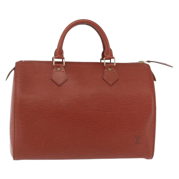 LOUIS VUITTON Epi Speedy 30 Hand Bag Brown M43003 LV Auth fm5492A