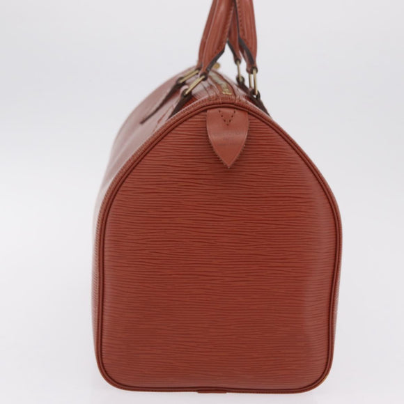 LOUIS VUITTON Epi Speedy 30 Hand Bag Brown M43003 LV Auth fm5492A