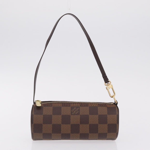 LOUIS VUITTON Damier Ebene Papillon 30 Hand Bag N51303 LV Auth fm5493V
