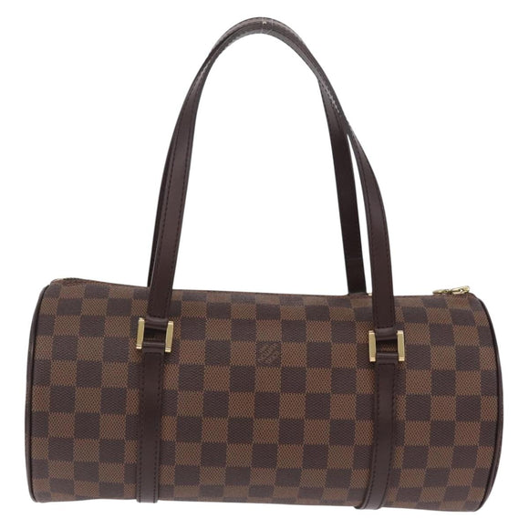 LOUIS VUITTON Damier Ebene Papillon 30 Hand Bag N51303 LV Auth fm5493V