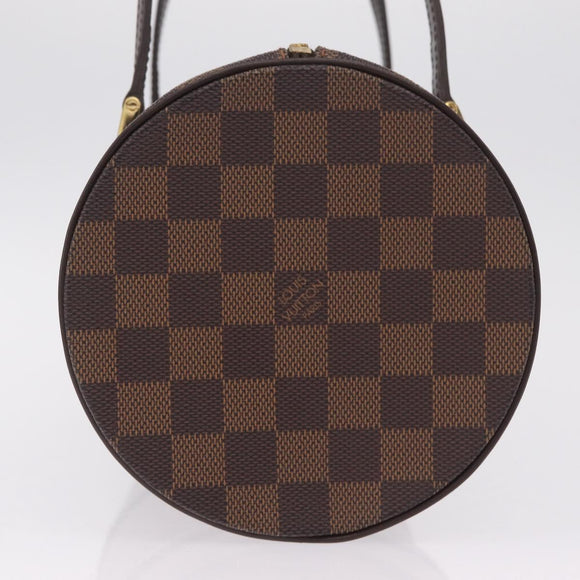 LOUIS VUITTON Damier Ebene Papillon 30 Hand Bag N51303 LV Auth fm5493V