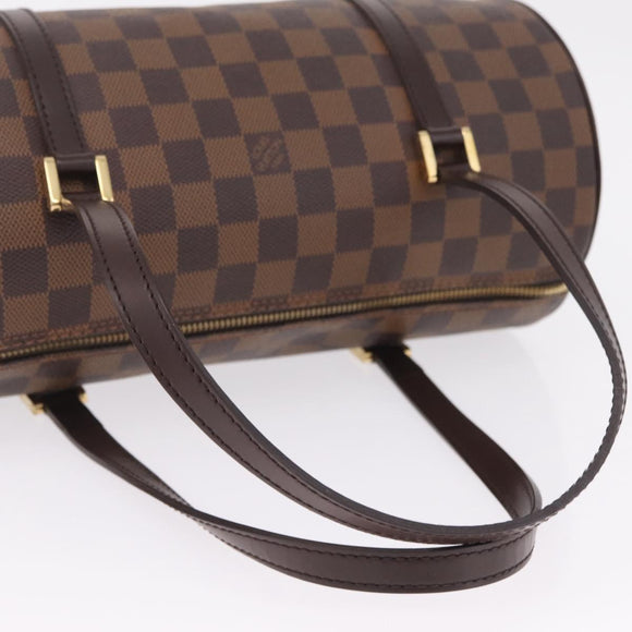 LOUIS VUITTON Damier Ebene Papillon 30 Hand Bag N51303 LV Auth fm5493V