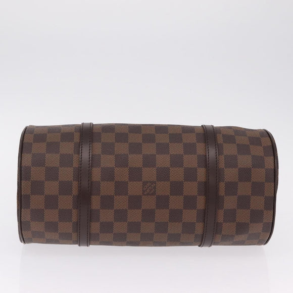 LOUIS VUITTON Damier Ebene Papillon 30 Hand Bag N51303 LV Auth fm5493V