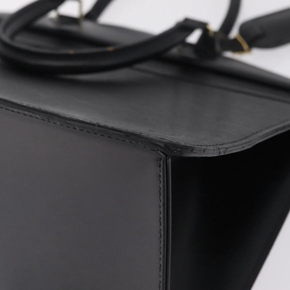 LOUIS VUITTON Epi Riviera Hand Bag Black M48182 LV Auth fm5494