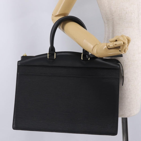 LOUIS VUITTON Epi Riviera Hand Bag Black M48182 LV Auth fm5494