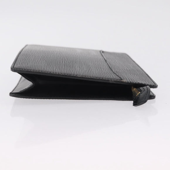 LOUIS VUITTON Epi Pochette Homme Clutch Bag Black M52522 LV Auth fm5495