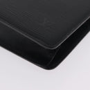 LOUIS VUITTON Epi Pochette Homme Clutch Bag Black M52522 LV Auth fm5495-9