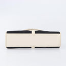 GUCCI Jackie Hand Bag Canvas Black Silver 002 1068 Auth fm5498-10