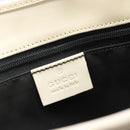 GUCCI Jackie Hand Bag Canvas Black Silver 002 1068 Auth fm5498-18