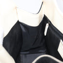GUCCI Jackie Hand Bag Canvas Black Silver 002 1068 Auth fm5498-21