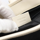 GUCCI Jackie Hand Bag Canvas Black Silver 002 1068 Auth fm5498-24