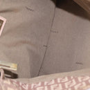 FENDI Zucchino Canvas Tote Bag Pink Gold 8BH133 Auth fm5500-19