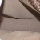 FENDI Zucchino Canvas Tote Bag Pink Gold 8BH133 Auth fm5500-22