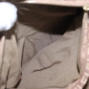 FENDI Zucchino Canvas Tote Bag Pink Gold 8BH133 Auth fm5500-26