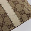 GUCCI GG Canvas Abbey Tote Bag Beige Gold 141470 Auth fm5503-14