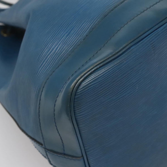 LOUIS VUITTON Epi Noe Shoulder Bag Toledo Blue M44005 LV Auth gh006
