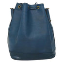 LOUIS VUITTON Epi Noe Shoulder Bag Toledo Blue M44005 LV Auth gh006-2
