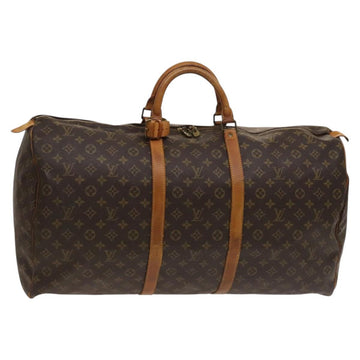 LOUIS VUITTON Monogram Keepall 60 Boston Bag M41422 LV Auth gh038