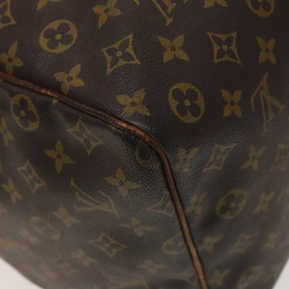 LOUIS VUITTON Monogram Keepall 60 Boston Bag M41422 LV Auth gh038
