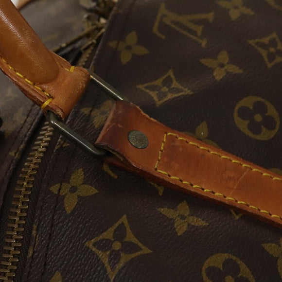 LOUIS VUITTON Monogram Keepall 60 Boston Bag M41422 LV Auth gh038