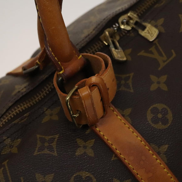 LOUIS VUITTON Monogram Keepall 60 Boston Bag M41422 LV Auth gh038