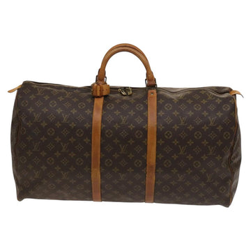 LOUIS VUITTON Monogram Keepall 60 Boston Bag M41422 LV Auth gh038 - 0