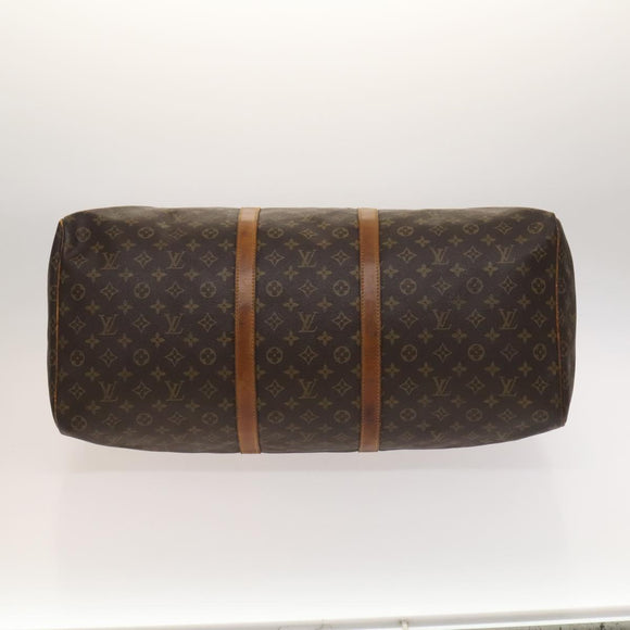 LOUIS VUITTON Monogram Keepall 60 Boston Bag M41422 LV Auth gh038