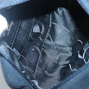 Salvatore Ferragamo Vala Shoulder Bag Suede Navy Gold Auth gh061-10