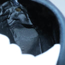 Salvatore Ferragamo Vala Shoulder Bag Suede Navy Gold Auth gh061-19