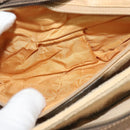 GUCCI GG Supreme Web Sherry Line Bag PVC Beige Red 904 02 043 Auth gh064-11