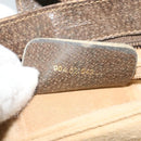 GUCCI GG Supreme Web Sherry Line Bag PVC Beige Red 904 02 043 Auth gh064-12