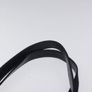 Salvatore Ferragamo Tote Bag Leather Embossed Navy Gold Auth gh069-8