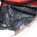 Salvatore Ferragamo Vala Shoulder Bag Leather Brown Gold Auth gh091-20