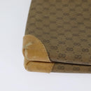 GUCCI Micro GG Supreme Shoulder Bag PVC Beige Gold 007 49 5548 Auth gh098-9
