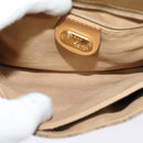 GUCCI Micro GG Supreme Shoulder Bag PVC Beige Gold 007 49 5548 Auth gh098-10