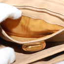 GUCCI Micro GG Supreme Shoulder Bag PVC Beige Gold 007 49 5548 Auth gh098-11