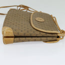 GUCCI Micro GG Supreme Shoulder Bag PVC Beige Gold 007 49 5548 Auth gh098-4