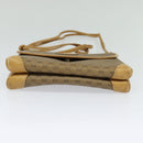 GUCCI Micro GG Supreme Shoulder Bag PVC Beige Gold 007 49 5548 Auth gh098-5