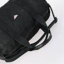 PRADA Shoulder Bag Nylon Leather 2Set Khaki Black Auth gh1001-5