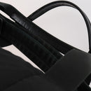 PRADA Shoulder Bag Nylon Leather 2Set Khaki Black Auth gh1001-6