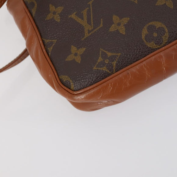 LOUIS VUITTON Monogram Clutch Bag 2 Set LV Auth gh1003