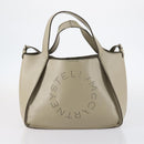 Stella MacCartney Tote Bag Leer 2Set Zwart Beige Auth gh1004-13