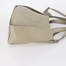 Stella MacCartney Tote Bag Leer 2Set Zwart Beige Auth gh1004-15