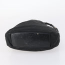 GUCCI Bamboo Shoulder Bag Suede nylon 3Set Black Brown Auth gh1005-21