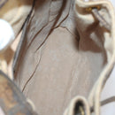 GUCCI GG Supreme Web Sherry Line Shoulder Bag PVC 2Set Beige Auth gh1006-19