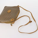 GUCCI Micro GG Supreme Schoudertas Canvas Leer 4-delig Zwart Beige Auth gh1007-10