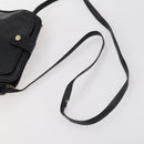 GUCCI Micro GG Supreme Schoudertas Canvas Leer 4-delig Zwart Beige Auth gh1007-15