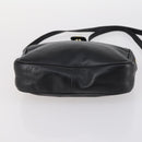 GUCCI Micro GG Supreme Schoudertas Canvas Leer 4-delig Zwart Beige Auth gh1007-16