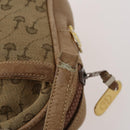 GUCCI Micro GG Supreme Schoudertas Canvas Leer 4-delig Zwart Beige Auth gh1007-21